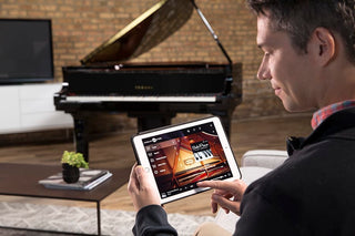 Yamaha Disklavier Piano Enspire Control via Tablet for 2024 Disklavier Guide