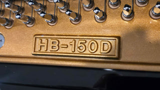 Hazleton Bros. Polished Ebony Baby Grand Piano - St George