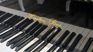Hazleton Bros. Polished Ebony Baby Grand Piano - St George
