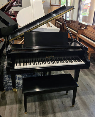 Beautiful American-Made Baldwin Artist Grand Piano in Satin Ebony - St George