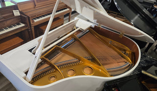 Steigerman 4'10" Snow White Baby Grand Piano - St George