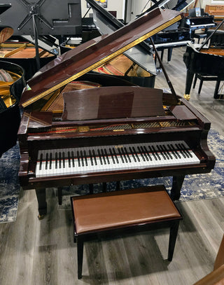 Cline 4'11" Baby Grand Piano in Polished Mahogany - St George