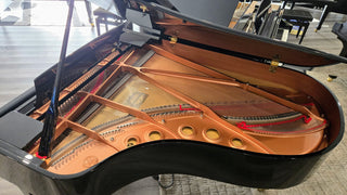 Spectacular Yamaha C5X 6'7" Professional Polished Ebony Conservatory Grand Piano