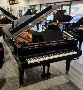 Yamaha C7 Conservatory Disklavier Grand Piano in Polished Ebony - St George