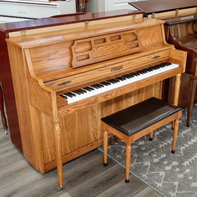 used upright samick piano