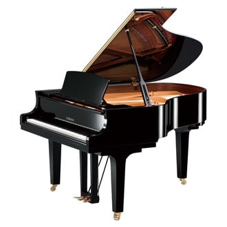 Yamaha C2X Polished Ebony Grand Piano