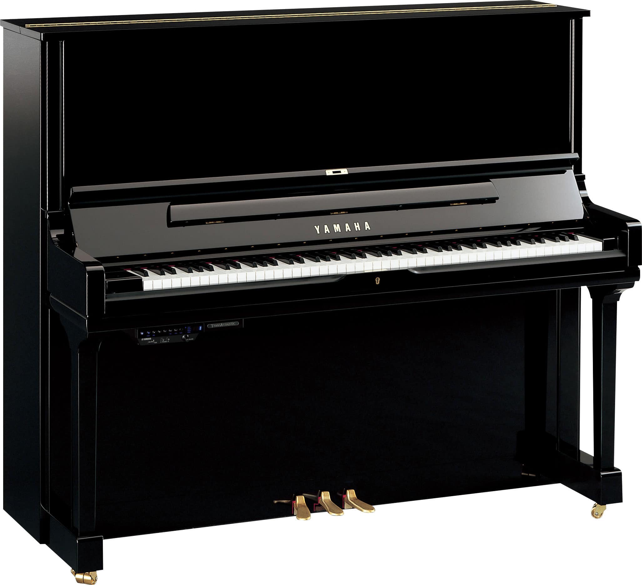 Yamaha YUS3 Upright Piano in polished ebony